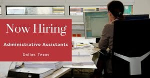 Administrative Assistants Dallas TX