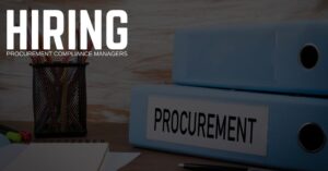 Procurement Compliance Manager Jobs