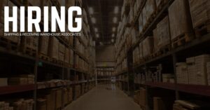 Shipping & Receiving Warehouse Associate Jobs