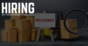 Sr. Procurement Analyst Jobs